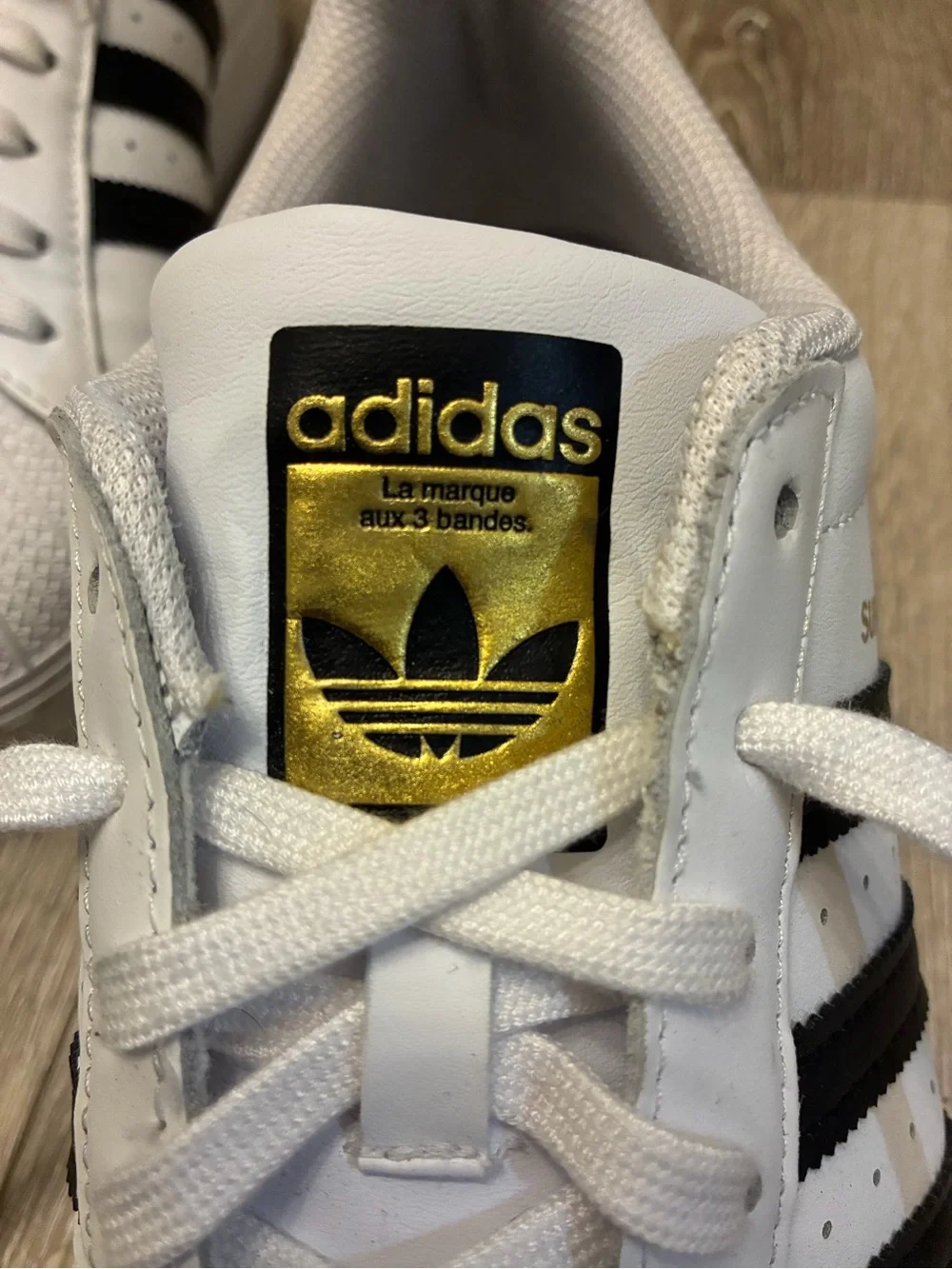 Adidas Superstar Shell Toe Sneakers in White